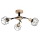 Lustre monté en surface VIVIANE 3xE27/60W/230V chêne - certifié FSC