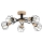 Lustre monté en surface VIVIANE 5xE27/60W/230V chêne - certifié FSC