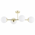 Lustre plafonnier GLORENA 4xE14/10W/230V doré