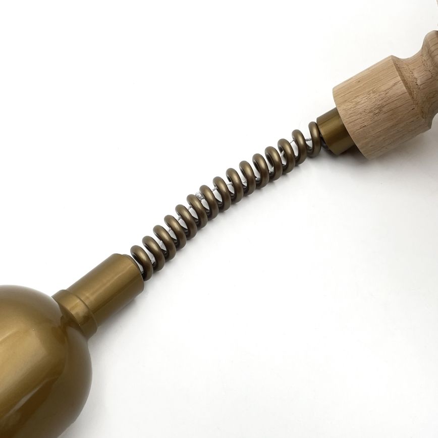 Lustre réglable RAMONA 1xE27/60W/230V marron/blanc/chêne