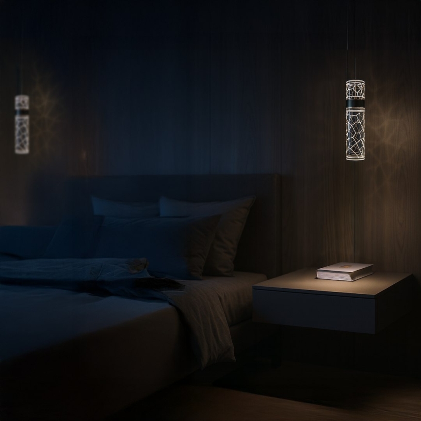 Lustre sur câble LAGOS LED/8W/230V doré