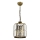 Lustre sur chaîne CRYSTALLINE 1xE27/6W/230V, finition bronze