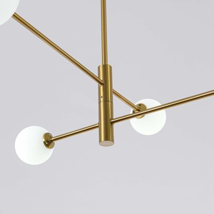 Lustre sur tige DORADO 4xG9/40W/230V doré
