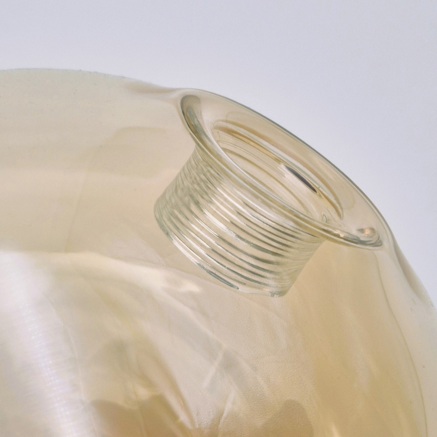 Lustre sur tige GEORGIA 3xG9/5W/230V doré/beige fumé