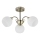 Lustre sur tige NESTOR 3xE27/40W/230V laiton