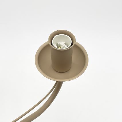 Lustre suspendu à chaîne ANTON 6xE14/60W/230V beige