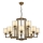 Lustre suspendu sur chaîne VARANA 12xE27/40W/230V bronze