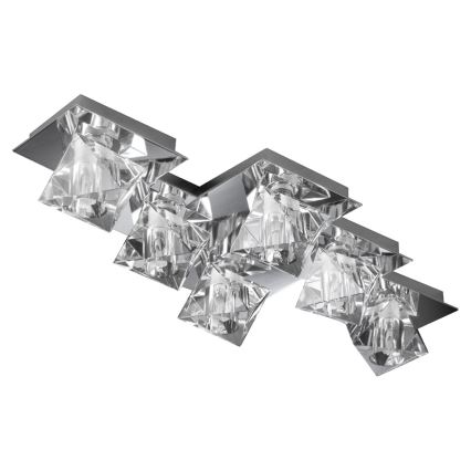 Luxera 1545 - Verre de rechange pour suspension, lampe de table, plafonnier et applique murale BAIKO G9