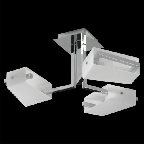 Luxera 1595 - Vetro di ricambio per lampadario RONDA G9