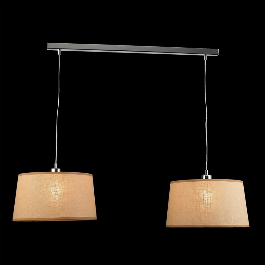 Luxera 18053 - COMBO Suspension 2xE27/60W/230V