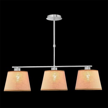 LUXERA 18066 - Lustre COMBO 3xE27/60W beige
