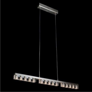Luxera 46006 - Lampadario a sospensione EDGAR 15xG4/10W/230V