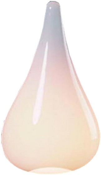 LUXERA 46049 - Vetro di ricambio per lampadario TEARS E27