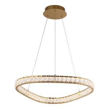 LUXERA 46151 - Lustre LED sur câble MIST LED/43W/230V 4000K doré