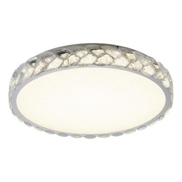 LUXERA 46154 - Plafoniera LED LARUNA LED/43W/230V 4000K Ø 60 cm cromo opaco