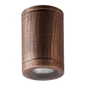 Luxera 48326 - Deckenleuchte für den Außenbereich MOPTI 1xGU10/7W/230V IP54 bronzen