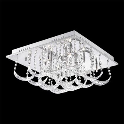 Luxera 64314 - Plafoniera BACARAT 12xG4/20W/230V