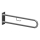 Maniglia 10x25 cm acciaio inox/argento