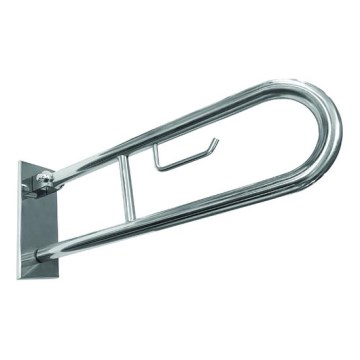 Maniglia 10x25 cm in acciaio inossidabile, finitura argento