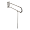 Maniglia 10x25 cm in acciaio inox/argento