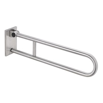 Maniglia 12x22,5 cm in acciaio inox/argento