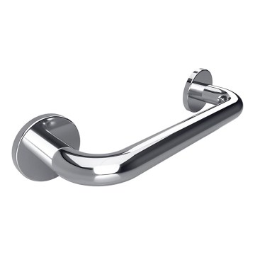 Maniglia 38x8 cm in acciaio inossidabile/argento