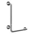 Maniglione di sostegno 63x68 cm acciaio inox/argento
