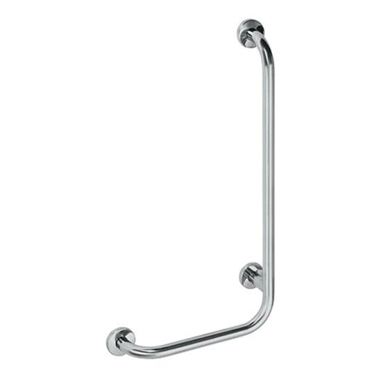 Maniglione di sostegno 63x89 cm acciaio inox/argento