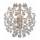 Markslöjd 102334 - Wandleuchte ROSENDAL 1xE14/40W/230V golden