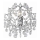 Markslöjd 102335 - Applique ROSENDAL 1xE14/40W/230V cromo lucido