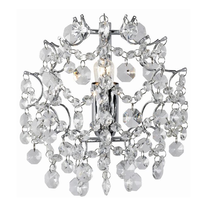 Markslöjd 102335 - Wandleuchte ROSENDAL 1xE14/40W/230V glänzendes Chrom