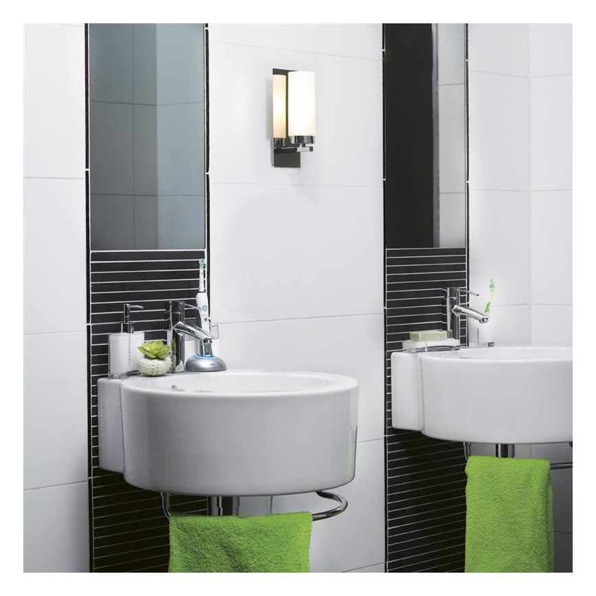 Markslöjd 102476 - Badezimmer Wandleuchte NORRSUNDET 1xE14/40W/230V IP44