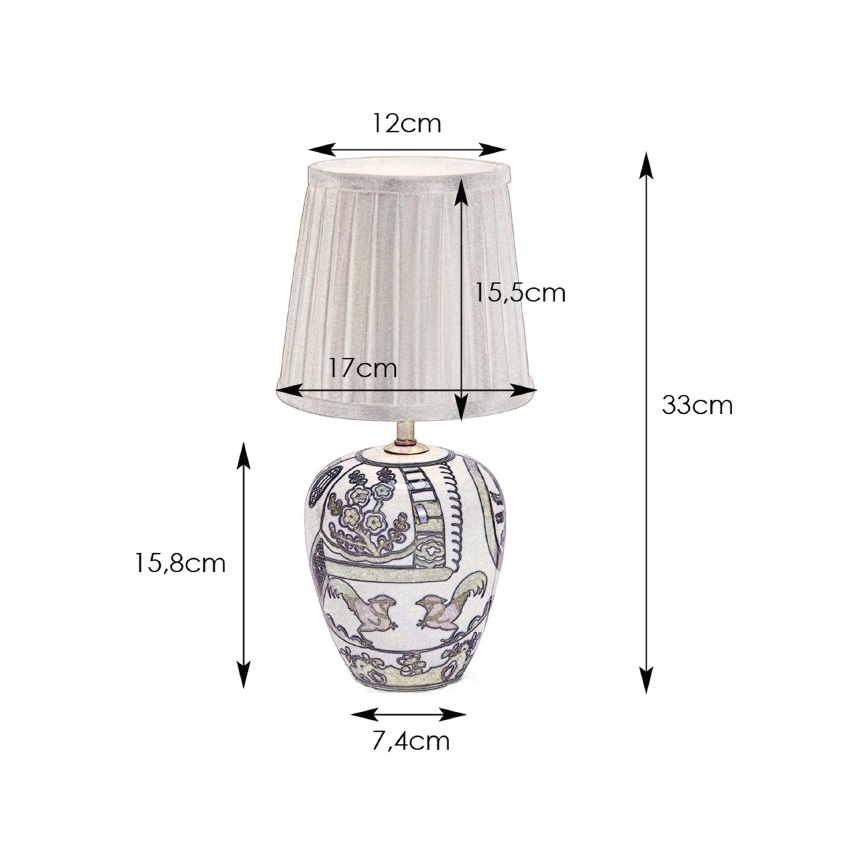 Markslöjd 104999 - Lampada da tavolo GÖTEBORG 1xE14/40W/230V