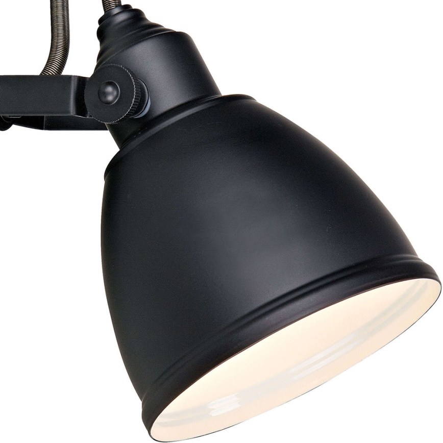 Markslöjd 105814 - Applique murale FJÄLLBACKA 1xE14/40W/230V noire