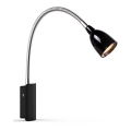 Markslöjd 105940 - Petite lampe flexible TULIP LED/2,5W/230V noir