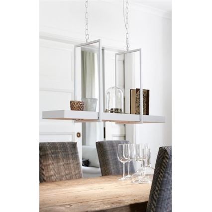 Marpzlöjd 106124 - Lampadario LED dimmerabile con catena TRAY 3xLED/3W/230V bianco
