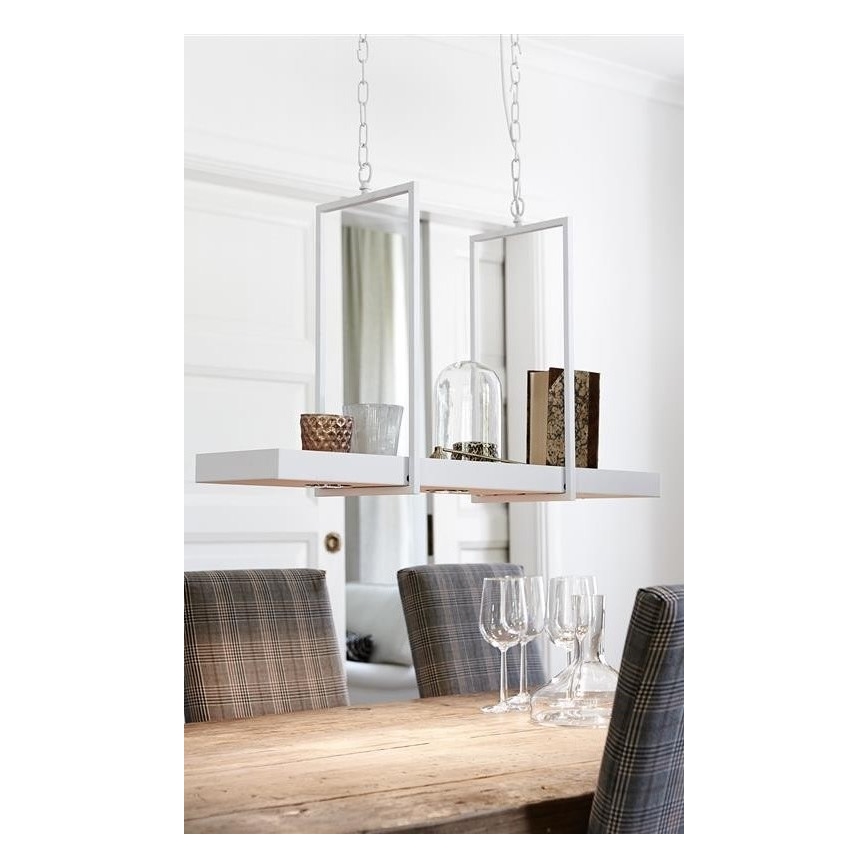 Marpzlöjd 106124 - Lampadario LED dimmerabile con catena TRAY 3xLED/3W/230V bianco