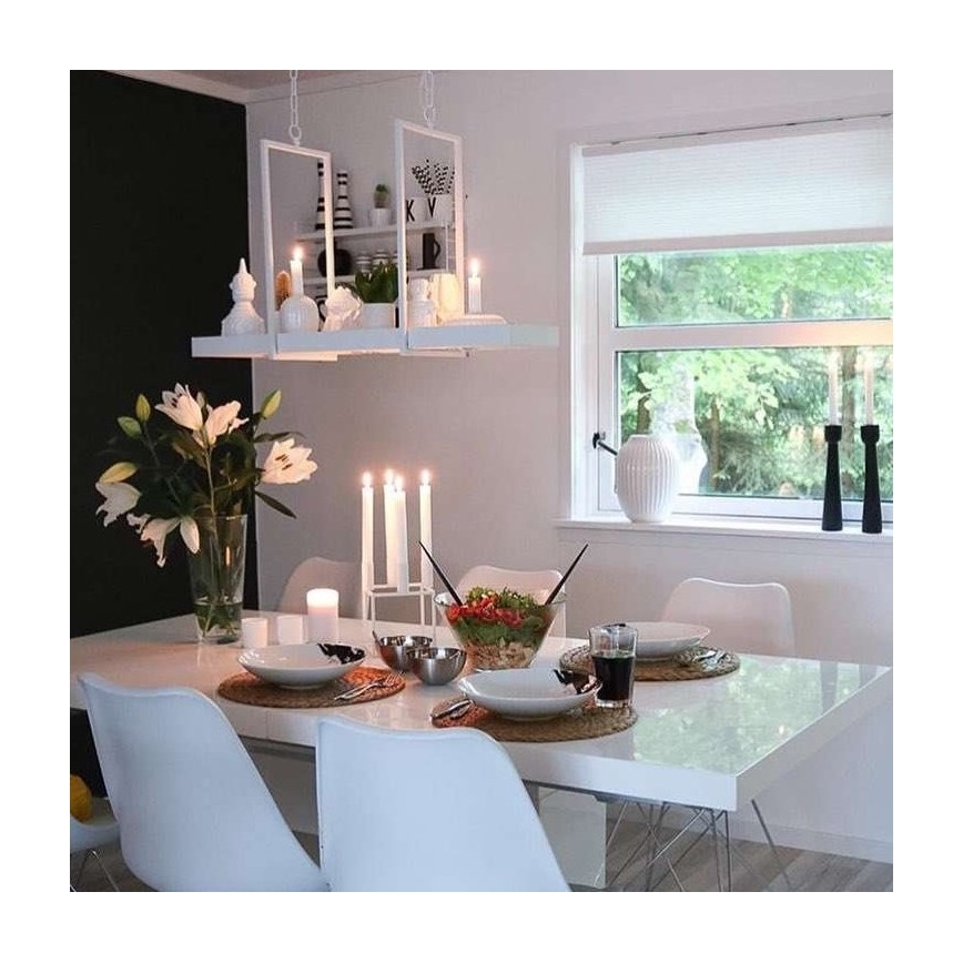 Markslöjd 106124 - LED Dimmbare Hängeleuchte TRAY 3xLED/3W/230V weiß