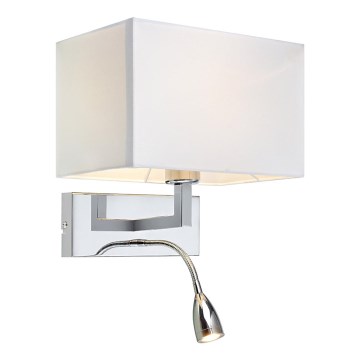 Markslöjd 106307 - LED-Wandleuchte SAVOY LED/3W+E27/60W/230V