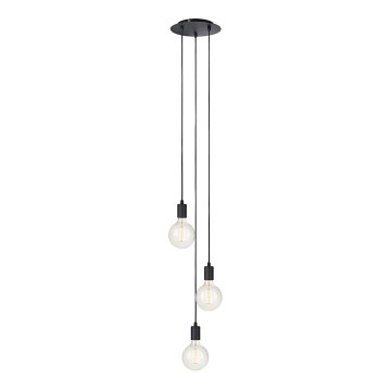 Markslöjd 106334 - Lampadario a sospensione con filo SKY 3xE27/60W/230V