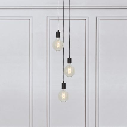 Markslöjd 106334 - Lampadario a sospensione con filo SKY 3xE27/60W/230V