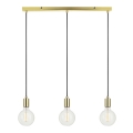 Markslöjd 106335 - Suspension fil SKY 3xE27/60W/230V