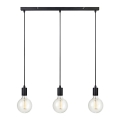 Markslöjd 106336 - Suspension fil SKY 3xE27/60W/230V