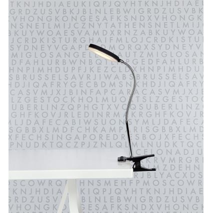 Markslöjd 106471 - Lampada con morsetto LED FLEX LED/5W/230V
