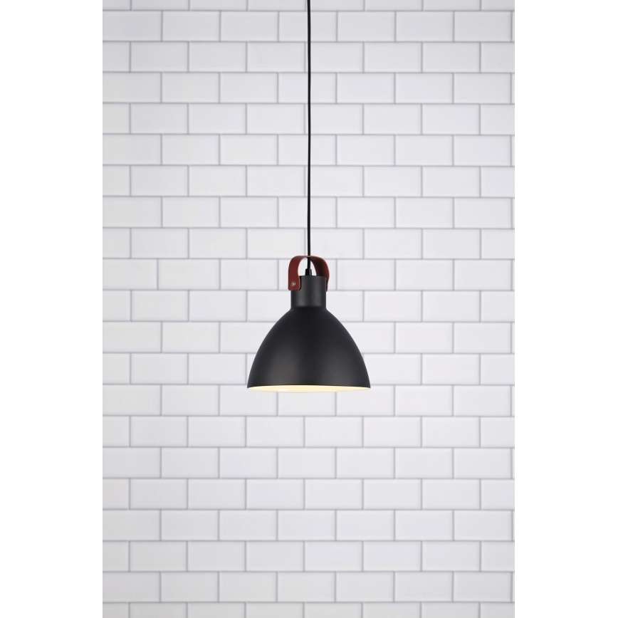 Markslöjd 106552 - Lampadario a sospensione con filo EAGLE 1xE27/60W/230V nero