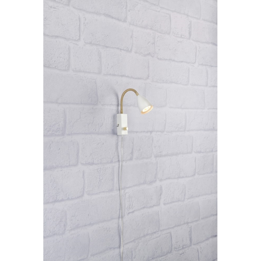 Markslöjd 106588 - Applique murale à intensité modulable CIRO 1xGU10/7W/230V blanc