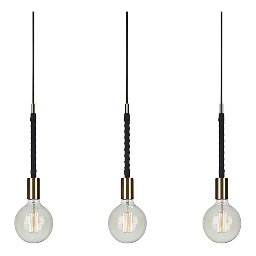Markslöjd 106708 - Lampadario a sospensione con filo SEDLO 3xE27/60W/230V