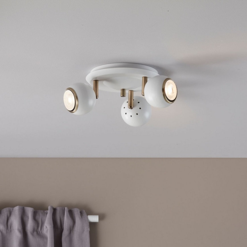 MarStücklöjd 106875 - Spotlight COCO 3xGU10/35W/230V weiß