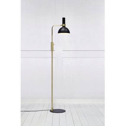 Marpzlöjd 106972 - Lampada da terra dimmerabile LARRY 1xE27/60W/230V nero/oro