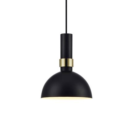 Marpzlöjd 106974 - Lampadario a sospensione con filo LARRY 1xE27/60W/230V nero/oro